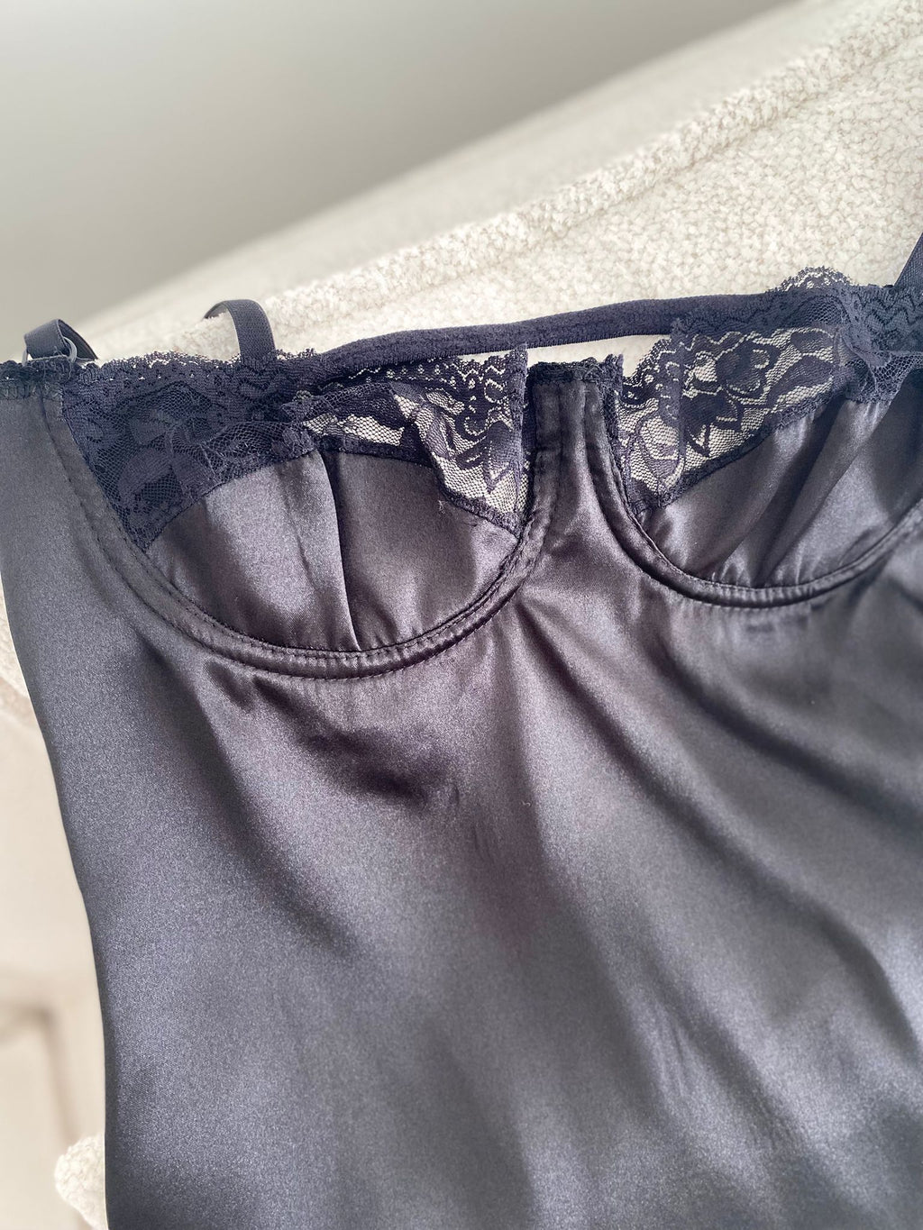 Anna Babydoll Saten Elbise