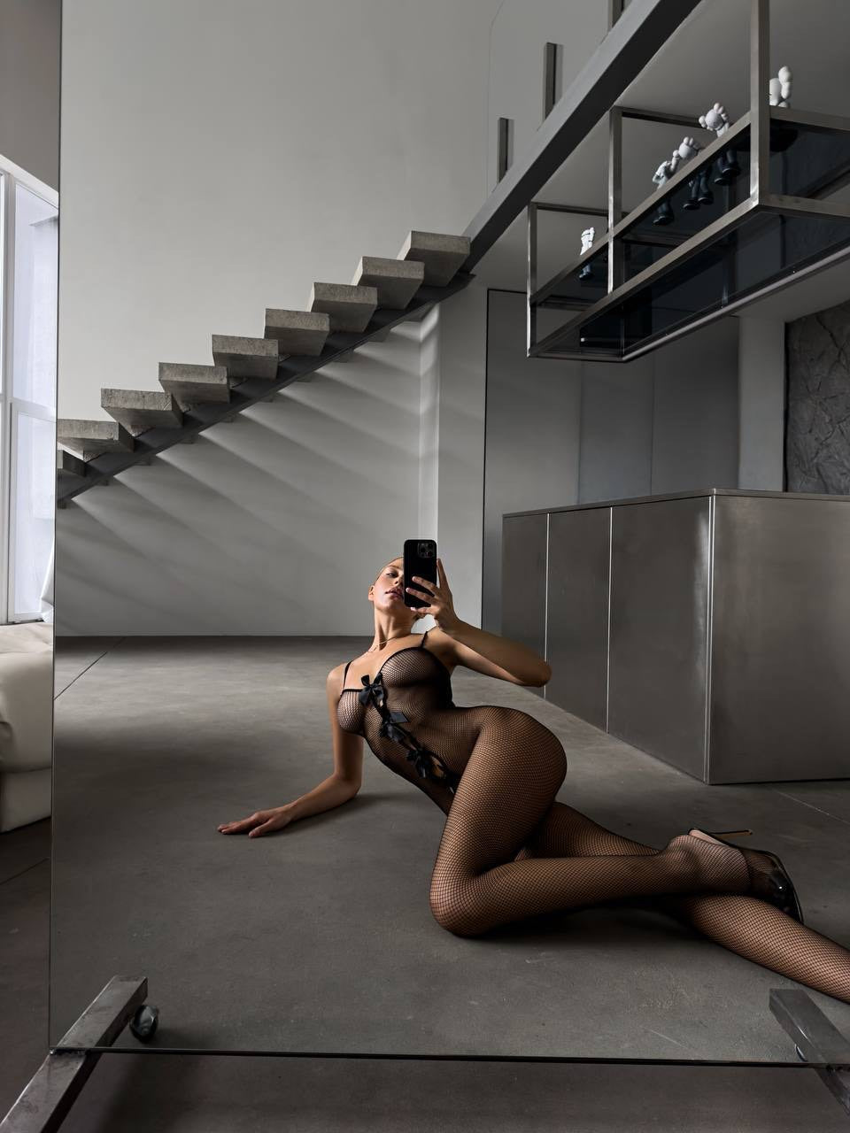 Jennifer Bow Vücut Çorabı