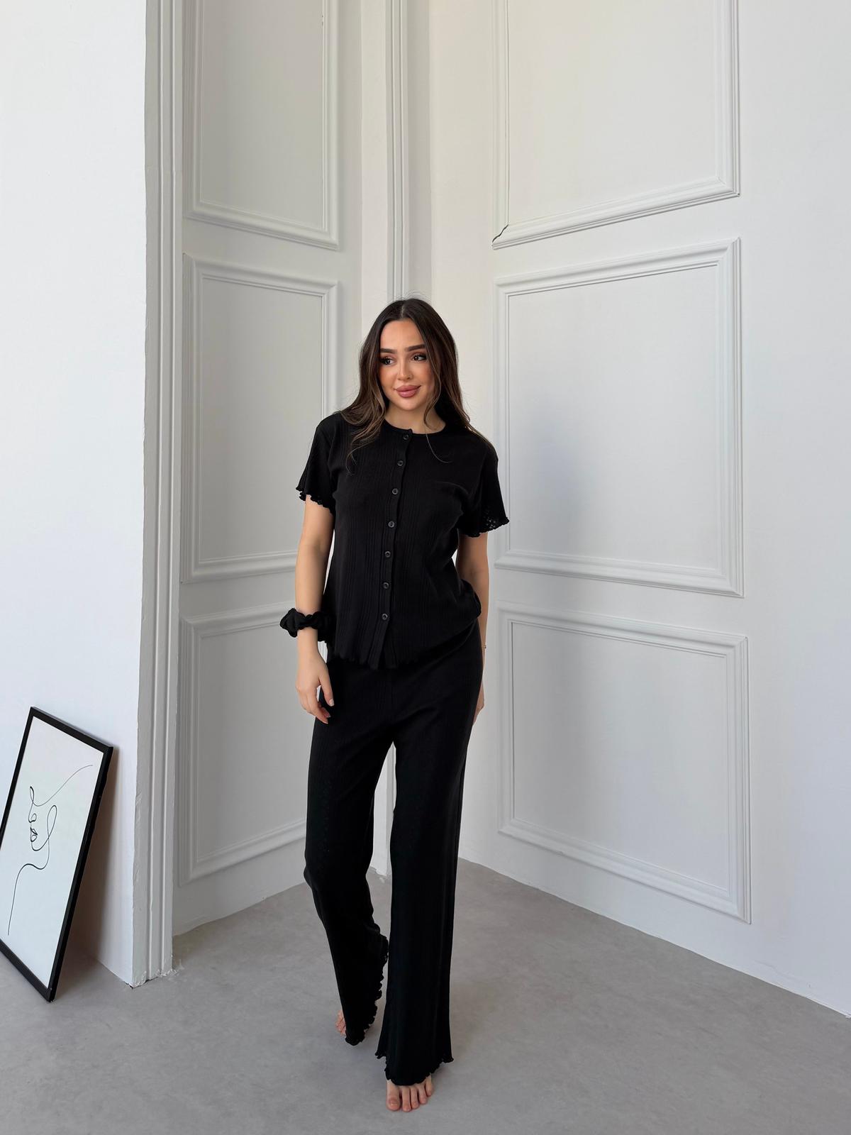 Slim Fit Kısa Kollu Pinterest Takım