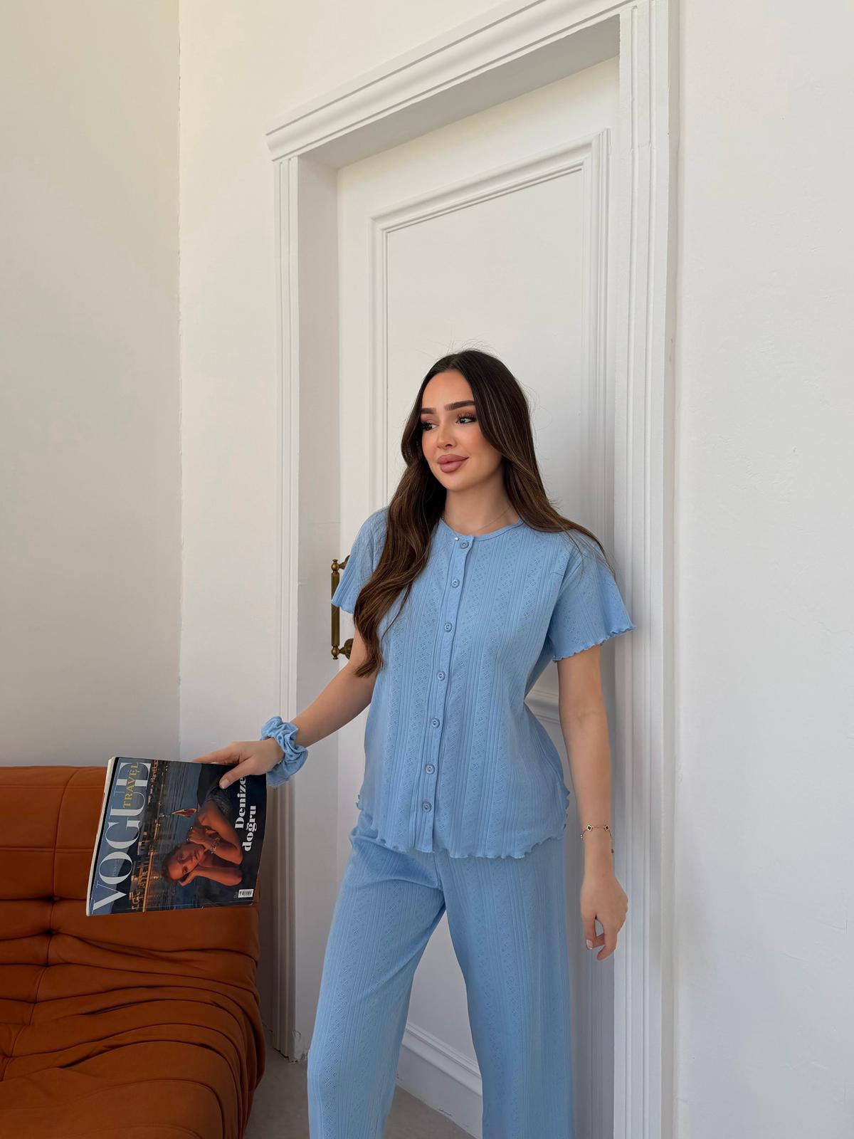 Slim Fit Kısa Kollu Pinterest Takım